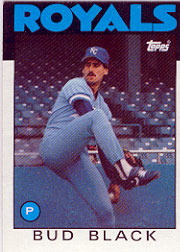 1986 Topps Baseball Cards      697     Bud Black